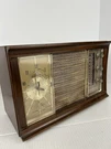 Vintage General Electric Clock Radio Alarm Model No. C540A Walnut Works. Fixed Price $42.00.