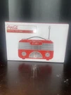 Coca-cola Red Retro Am/fm Desktop Radio Battery Operated Original Box & Manual. Fixed Price $22.99.