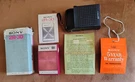 Vintage Sony 2R-30 7 Transistor Radio Red W/box Earpiece Warranty Leather Case++. Fixed Price $45.00.