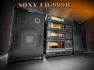 Sony FH-909R Silver Rare Flagship Vintage Stereo Cassette Hifi System. Fixed Price $6999.00.
