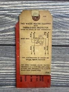 Vintage Water Heater Safety Tags Therm-o-disc Protector Perfex Thermostat. Fixed Price $10.49.