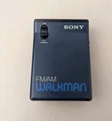 Sony Fm/am Radio Walkman SRF-33W Dark Blue (tested & Working). Fixed Price $19.99.