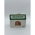 Mini Retro Radio Portable Am/fm Desk Vintage Style New Box Walgreens. Fixed Price $10.19.
