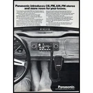 1976 Panasonic CR-B1717 Cb Am Fm Radio Vintage Print Sexy Legs Car Dash Photo. Fixed Price $16.97.