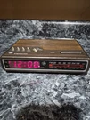 Vintage 7-4612A Digital Am/fm Clock Radio Woodgrain Finish Battery Backup. Fixed Price $26.91.