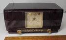 Vintage 50'S General Electric Radio Alarm Clock Model 572. Fixed Price $42.00.