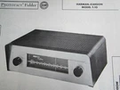 Harman Kardon T-10 Overture Tuner Receiver Photofact. Fixed Price $6.50.