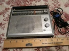Vtg. General Electric Radio 7-2940B Portable Amfm/tv Sound Tested Works Note. Fixed Price $20.00.