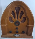 Randix Cathedral Style Radio Collector's Edition 07R-2001 Tested Working Wood. Fixed Price $35.27.