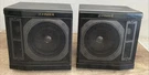 Fisher 3 Way Surround Boombox Speakers Attachable Works Great Wire Connect. Fixed Price $16.46.
