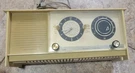 1950 Sears Silvertone Mcm Ivory Am Clock Tube RADIO-#5033-WORKING. Fixed Price $30.00.