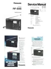 Panasonic RF-B45 Operating + Service Manuals Ad Review 32LB Paper. Fixed Price $24.95.