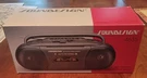 Sound Design Color Tunes Boombox Vintage Am Fm Radio Cassette 4635 Black Vtg. Fixed Price $44.95.