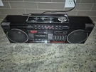 Vintage 80S Boombox Am/fm Stereo Cassette 4 Band Eq The Power Of Music. Fixed Price $85.00.