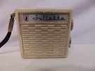 Vintage Small Juliette Topp Transistor Radio White Square Box 2.5 Hong Kon. Fixed Price $19.99.