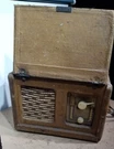 Vintage Motorola Tube Radio 65L12 - Works W/ Static Suitcase Style. Fixed Price $40.00.