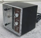 Vintage Elgin 10-TRANSISTOR Am Radio Alarm Clock R-1800 Works. Fixed Price $19.95.