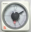 Vintage Ivory White Sony ICF-A8W Japanese Alarm Clock Am/fm Radio 3X4.5X4.5IN. Fixed Price $400.00.