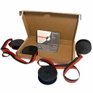 2X Silver Reed Sr 200 Typewriter Ribbon Red/black Or Plain W/ Guide & Box. Fixed Price $12.08.