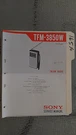 Sony TFM-3850W Service Manual Original Repair Book Transistor Am/fm Radio. Fixed Price $19.98.