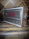 Vintage General Electric Ge, Am Fm Radio Alarm Clock Model 285A1942 Woodgrain. Fixed Price $32.00.