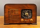 Old Antique Wood Zenith Vintage Tube Radio Converted Bluetooth Speaker. Fixed Price $295.00.