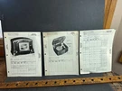 3 Sams Photo Fact Radio: Truetone, Admiral, Hallicrafters Model S-40, L7. Fixed Price $5.99.