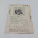 Howard Sams Radio Photofact Folder Majestic Model 7P420 CH.4705 Battery Operated. Fixed Price $11.99.