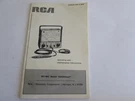 Rca Senior Voltohmyst WV-98C Manual With Schematics 1969 Used. Fixed Price $16.49.
