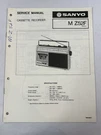 Sanyo Z52F Boombox / Radio Cassette Service Manual *original*. Fixed Price $10.00.