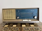 Vintage Philips Table Radio With Push Buttons Model B1X42A.. Fixed Price $88.00.