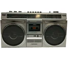 Sanyo M9935K 80'S Vintage Boombox Stereo Cassette Tape Deck Radio. Fixed Price $129.99.