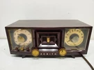 Vintage Zenith Model R519R Clock Radio Antique Plastic Brown. Fixed Price $143.96.