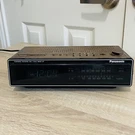 Vtg Panasonic RC-6210 Alarm Clock Radio Am/fm Green Light Tested. Fixed Price $30.00.