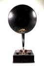 Vintage 1920S Old Amplified Magnavox Lion Decal Antique Goose Neck Radio Speaker. Fixed Price $745.00.
