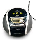 Tested! Sony CFD-E95 Boombox Blue Cd Radio Cassette-corder Am Fm Stereo Psyc. Fixed Price $55.25.