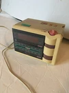 Vintage P'jammer Alarm Clock Radio 7-4607WHB 1980S. Fixed Price $32.00.