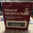 Vintage Realistic 12-1355 Din Am/fm Car Radio In/under Dash. Fixed Price $80.00.