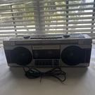 Vintage Sony CFS-350 Am/fm Cassette Boombox Fully Tested Works. Fixed Price $100.00.