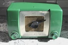 Green Zenith Bakelite Tube Radio Model H615F Gold Trim 1950S Mcm Working. Fixed Price $27.45.