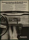 Panasonic Model CR-B1717 Dash Am Fm Stereo Cb Radio Vintage Print 1976. Fixed Price $9.95.