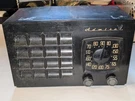 Brown Vintage Mid Century Admiral Super Aeroscope Radio, 5R11-N. Fixed Price $40.00.