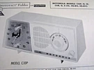 Motorola C10P, C10N, C10W, C11B, C11G, & C11S Radio Photofact. Fixed Price $6.50.