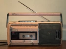 Rare Pink! Sony CFM-140 Am/fm Radio Cassette Tape Recorder Vtg Only Works!. Fixed Price $39.95.