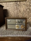 Vintage 1960S Philco F-217 Wood Clock Radio Alarm Am Works Mid Century. Fixed Price $44.99.