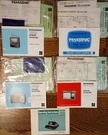 Panasonic Orignal Owner's Manuals, Clock, Radio, Cassette, Tape, 8 Track, Phono. Fixed Price $6.30.