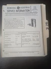Ge 3 5272A Service Manual Original Repair Book Escape Mini Stereo Tape Player. Fixed Price $49.99.