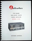 Hallicrafters S-200 5-BAND Am Shortwave Radio Receiver Manual. Fixed Price $12.99.