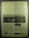 1957 Harman Kardon Ad Rondo T-120 Tuner, Melody A-120 Amplifier, Recital Ii. Fixed Price $17.99.