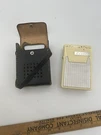 Candle Transistor Radio PTR-62B Ivory Silver. Works With Case. Fixed Price $32.42.